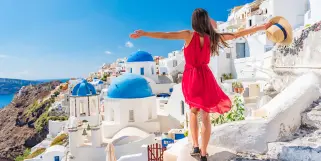 Scenic view of Greece