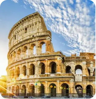Scenic view of Rome, Italy
