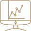 Investments in startups icon